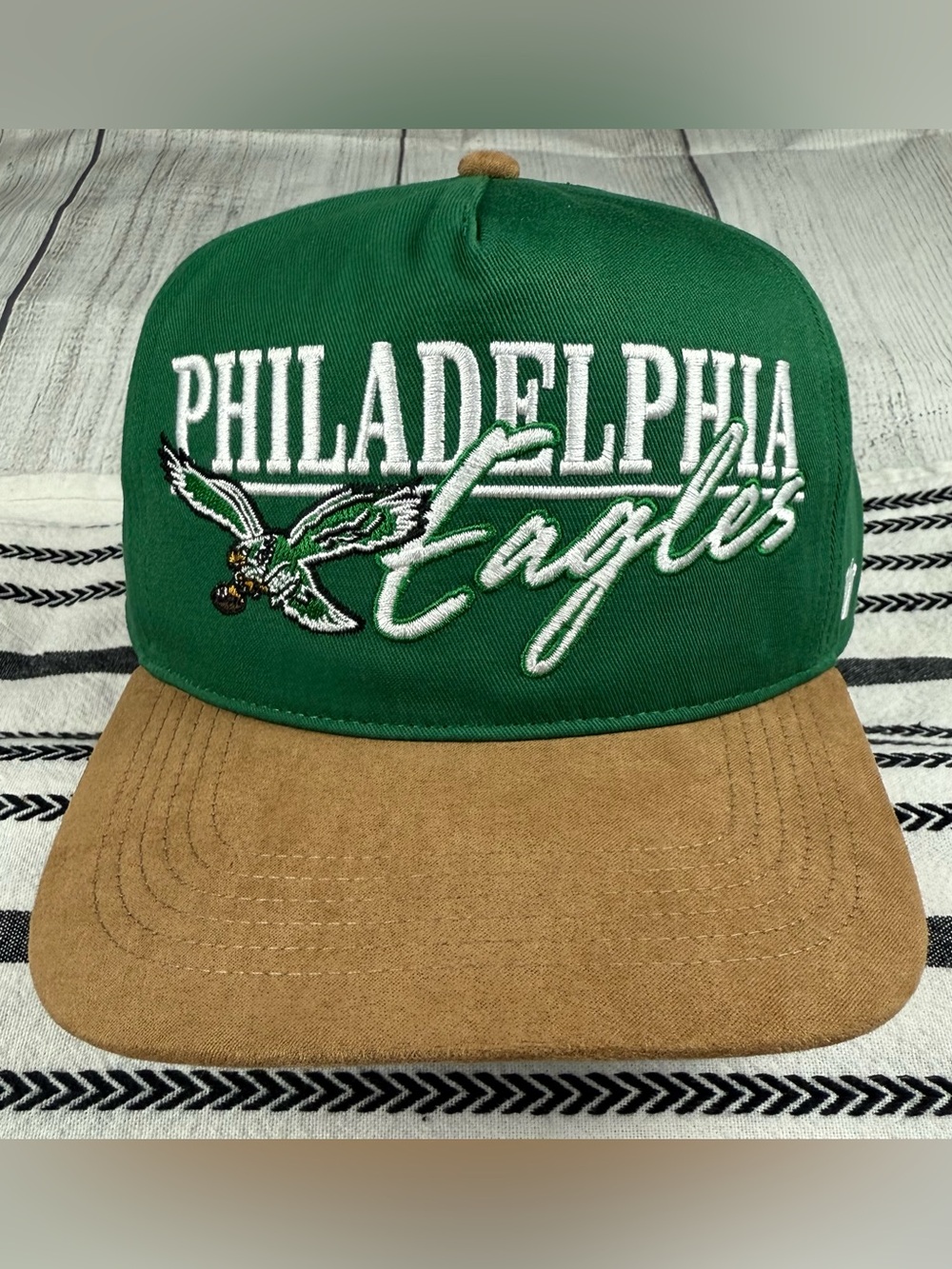 New! '47 Brand Hitch Scribe Line Philadelphia Eagles Snapback Cap